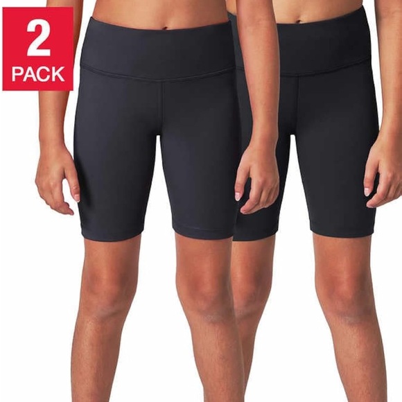 NWT Mondetta Youth 2-Pack Bike Short - Picture 1 of 5